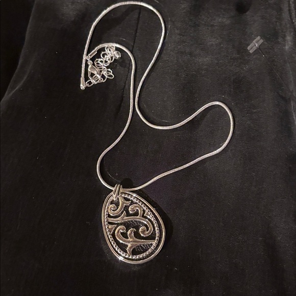 Napier Elegant Silver Pendant Necklace